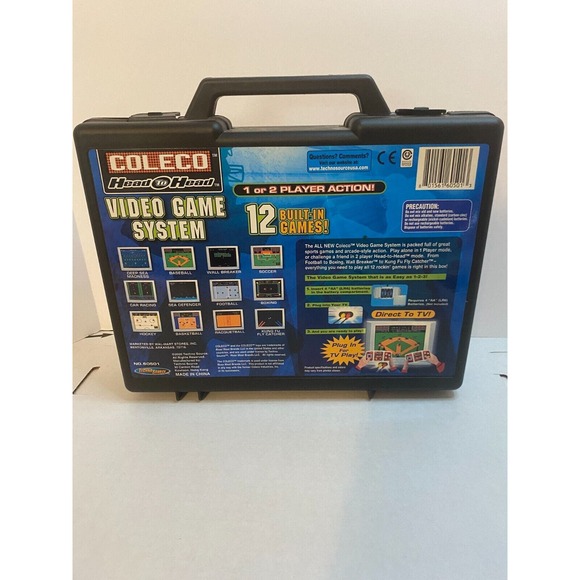 2005 Coleco Head to Head gaming system. 12 different games in original box WORKS - Picture 2 of 4